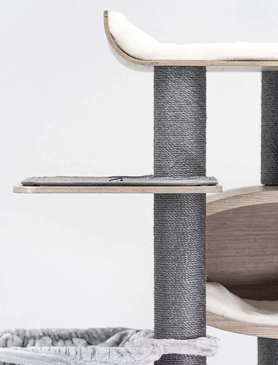 Scorpius 187 Kattenkrabpaal Antiek Grijs - Afbeelding 11