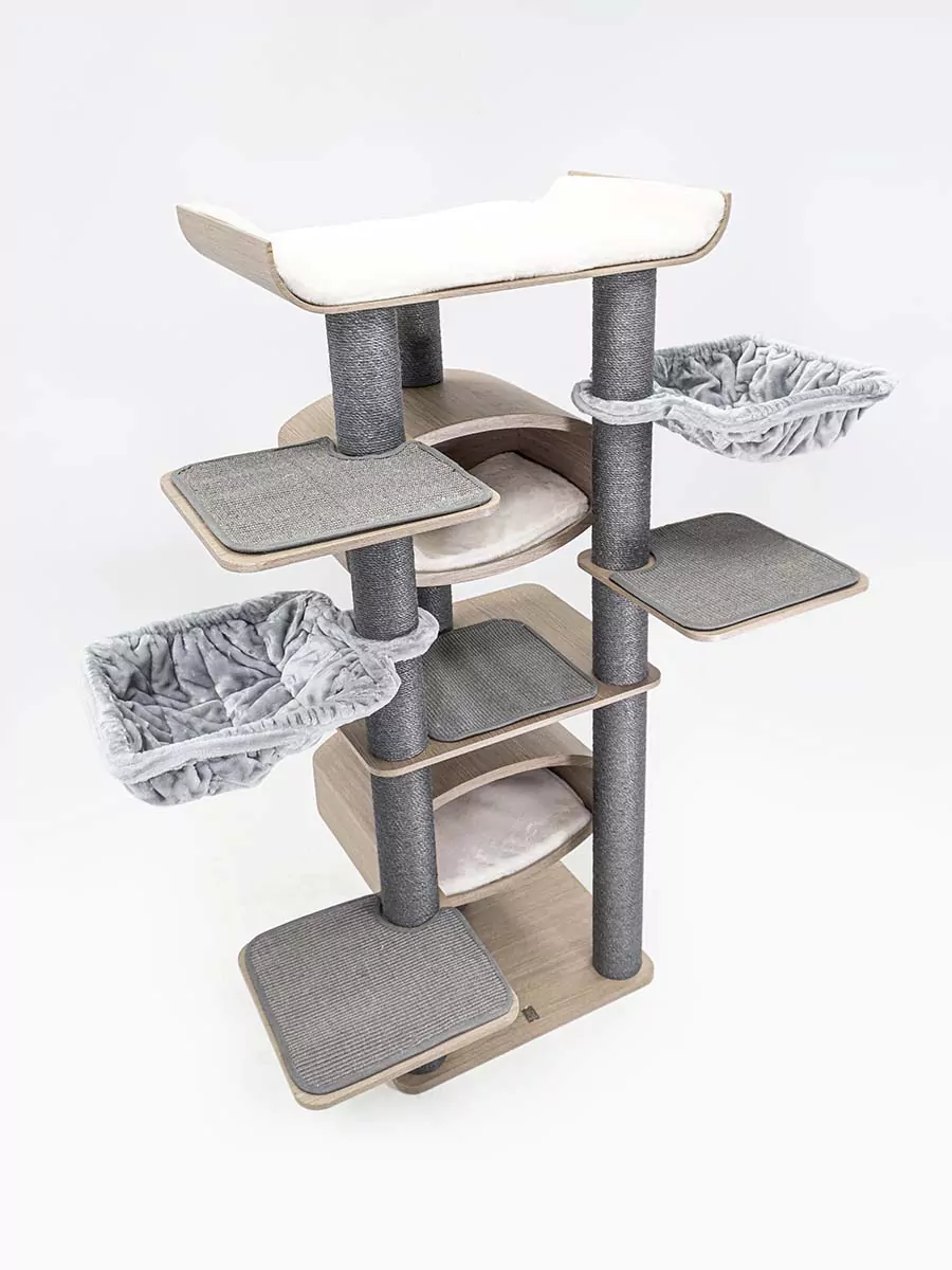 Scorpius 187 Kattenkrabpaal Antiek Grijs - Afbeelding 13