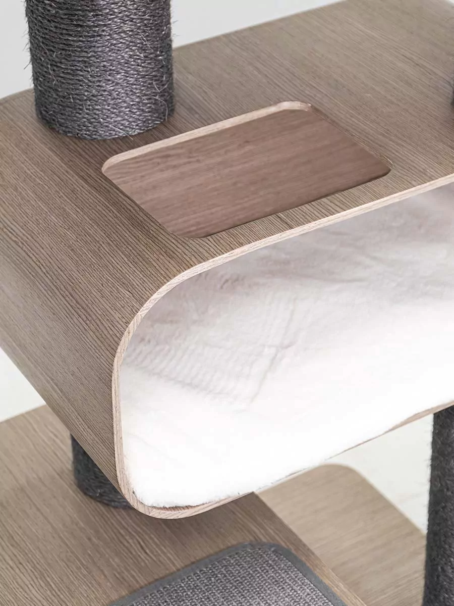 Virgo 173 Kattenkrabpaal Antiek Grijs - Afbeelding 8