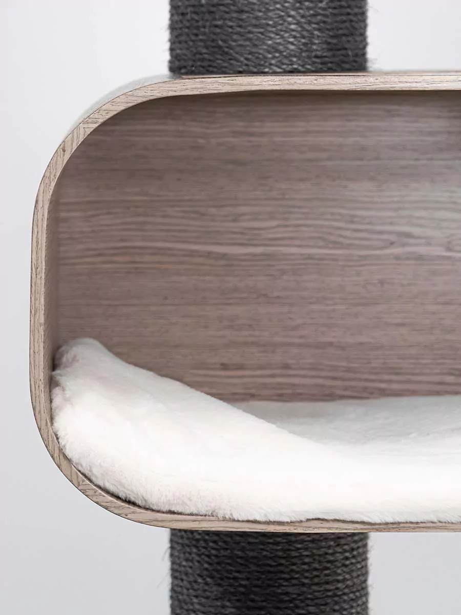 Virgo 173 Kattenkrabpaal Antiek Grijs - Afbeelding 3