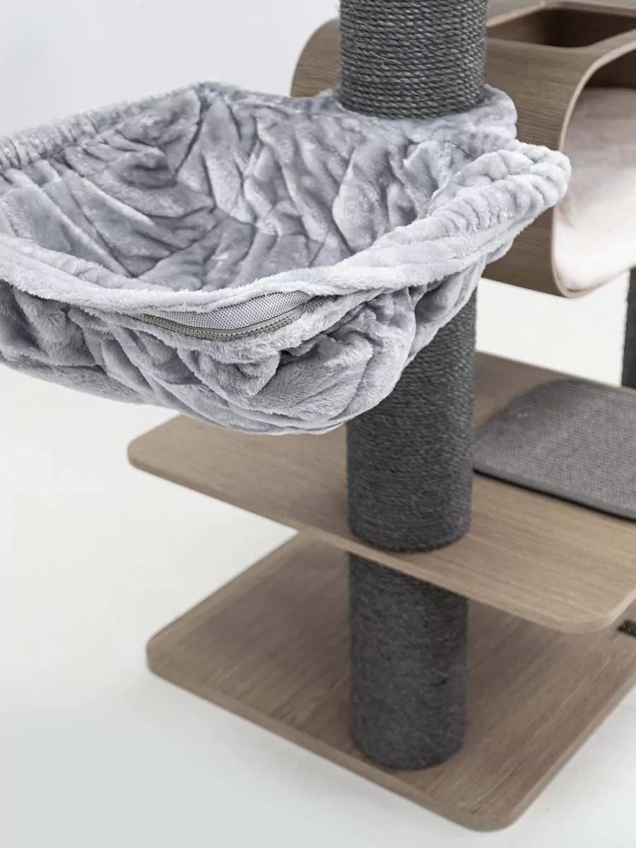 Virgo 173 Kattenkrabpaal Antiek Grijs - Afbeelding 2