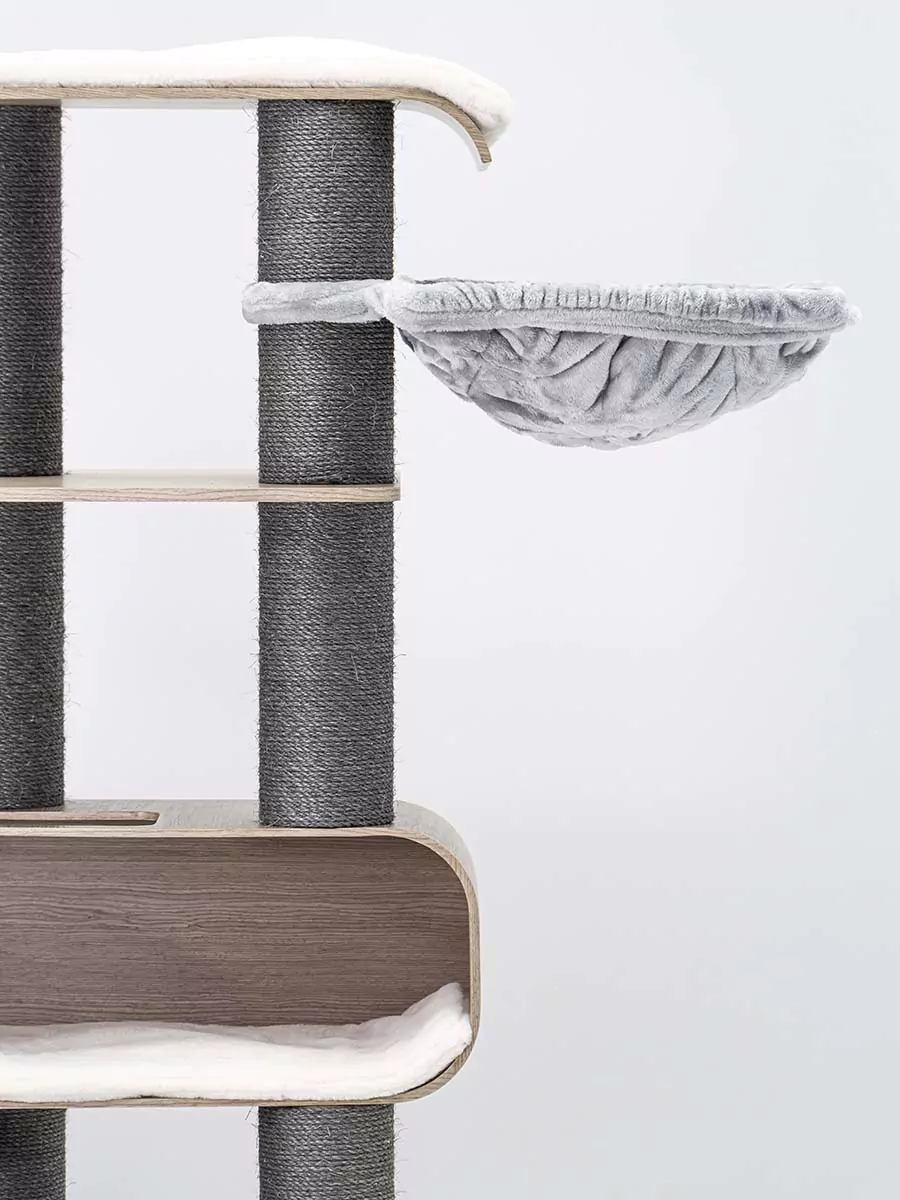 Virgo 173 Kattenkrabpaal Antiek Grijs - Afbeelding 12