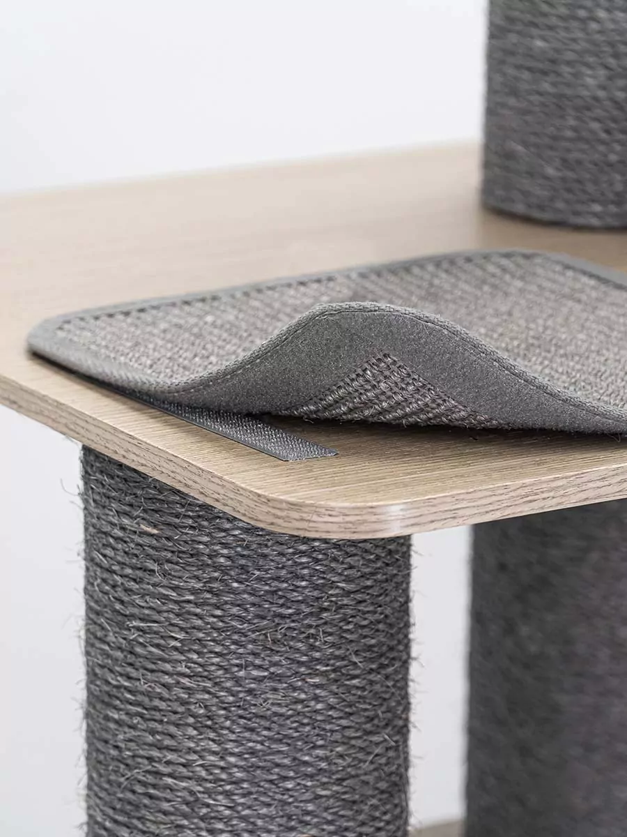 Virgo 173 Kattenkrabpaal Antiek Grijs - Afbeelding 9