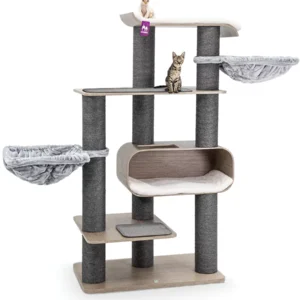 Virgo 173 Kattenkrabpaal Antiek Grijs