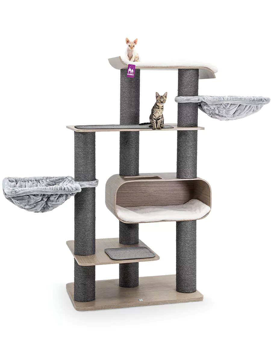 Virgo 173 Kattenkrabpaal Antiek Grijs