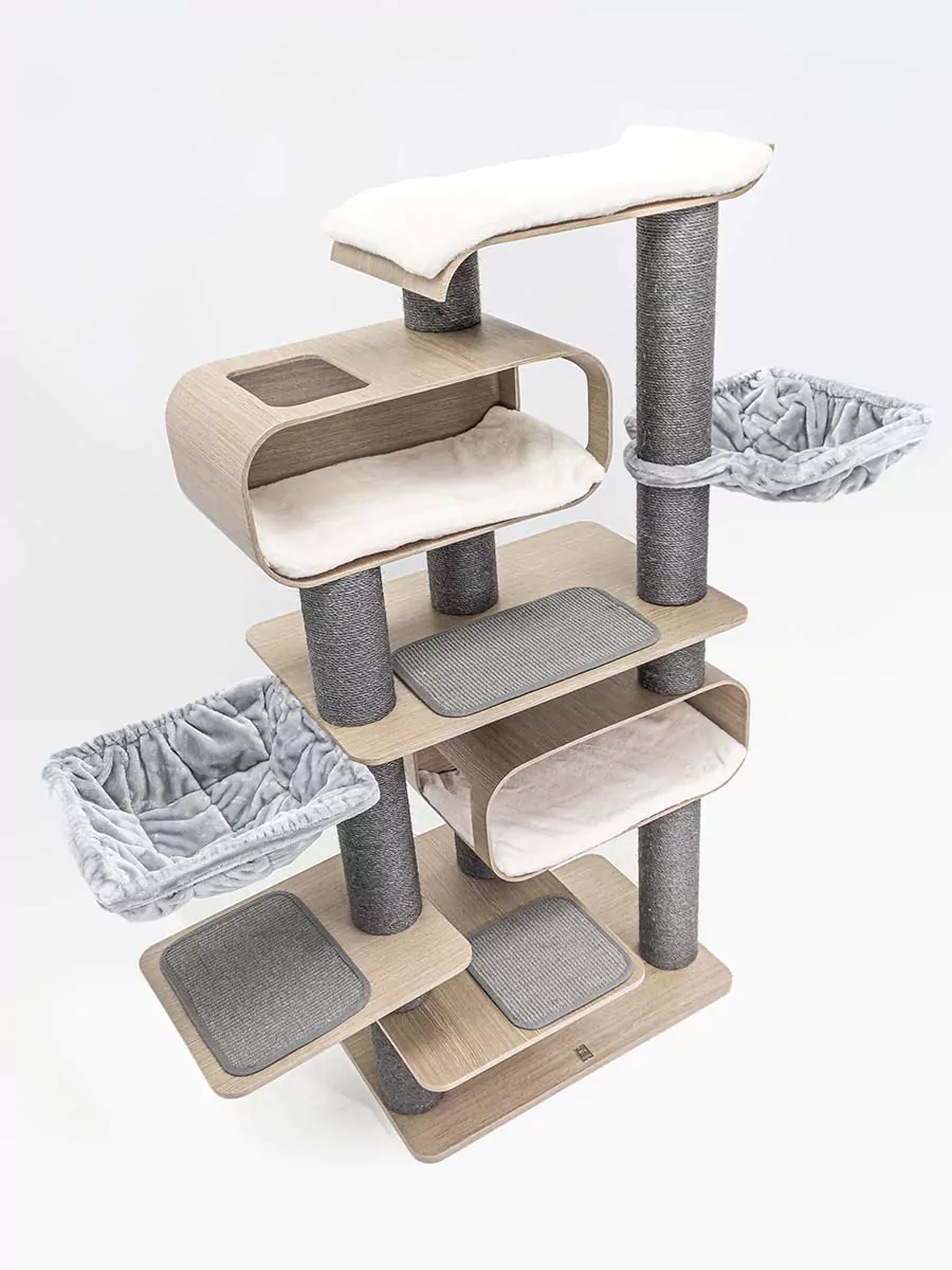 Maagd 196 Oude Grijze Kattenkrabpaal - Afbeelding 9