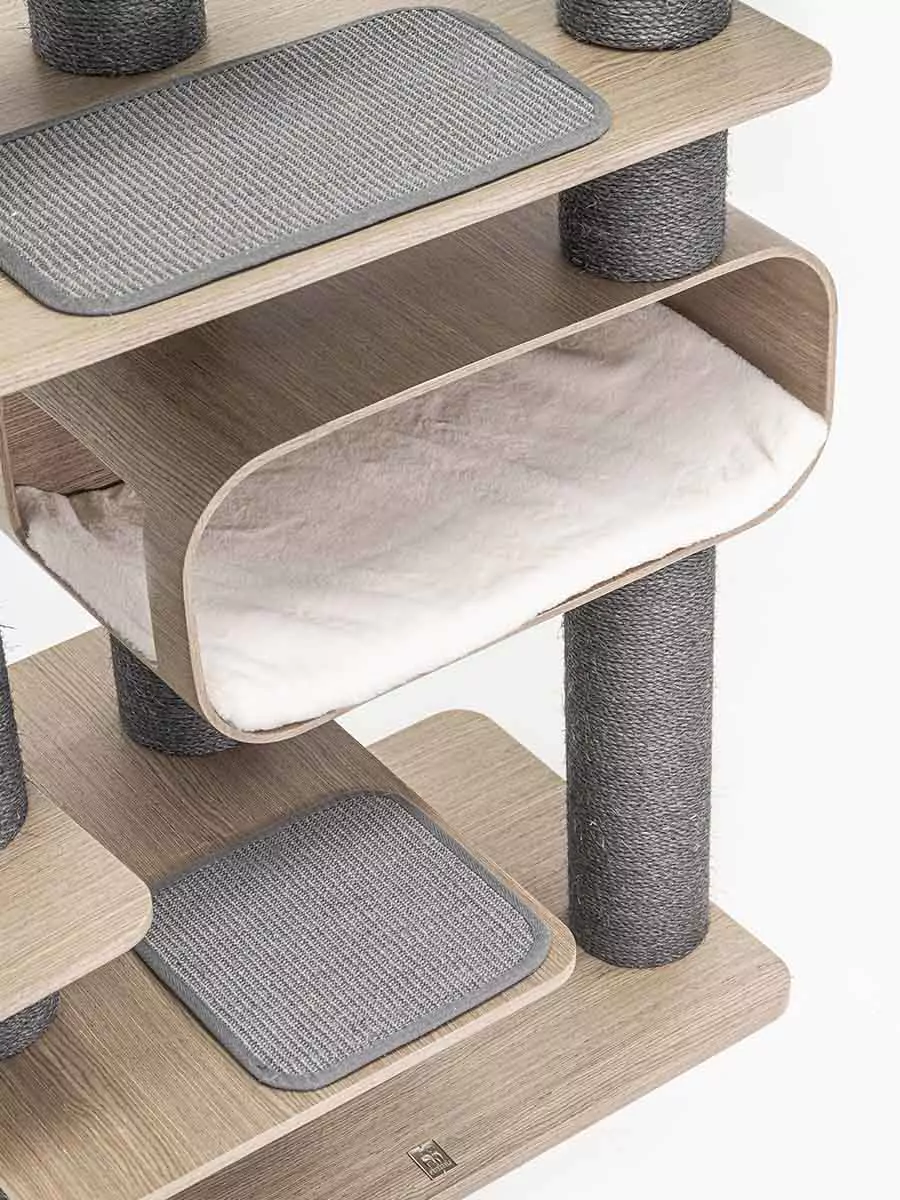 Maagd 196 Oude Grijze Kattenkrabpaal - Afbeelding 10