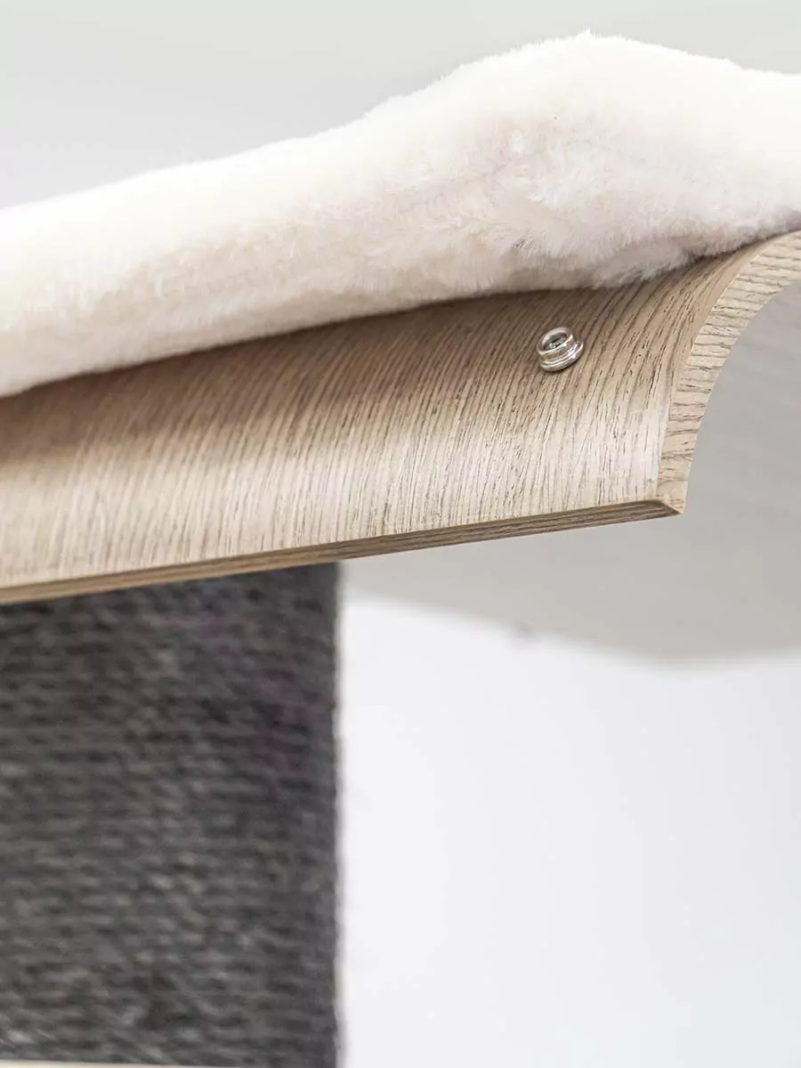 Maagd 196 Oude Grijze Kattenkrabpaal - Afbeelding 8