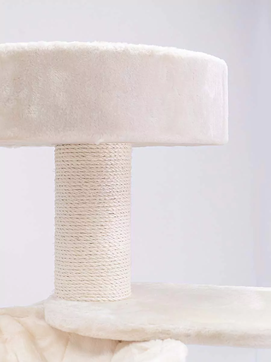 Jane 175 Crèmekleurige Kattenkrabpaal - Afbeelding 7