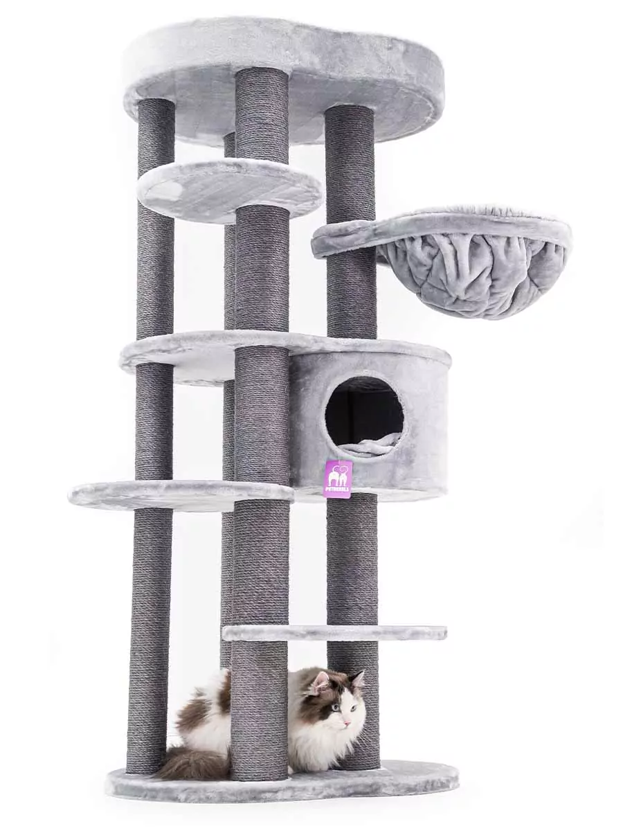 Isabella 170 Grijze Kattenkrabpaal - Afbeelding 5