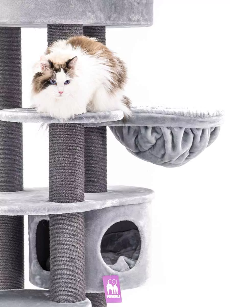 Isabella 170 Grijze Kattenkrabpaal - Afbeelding 9