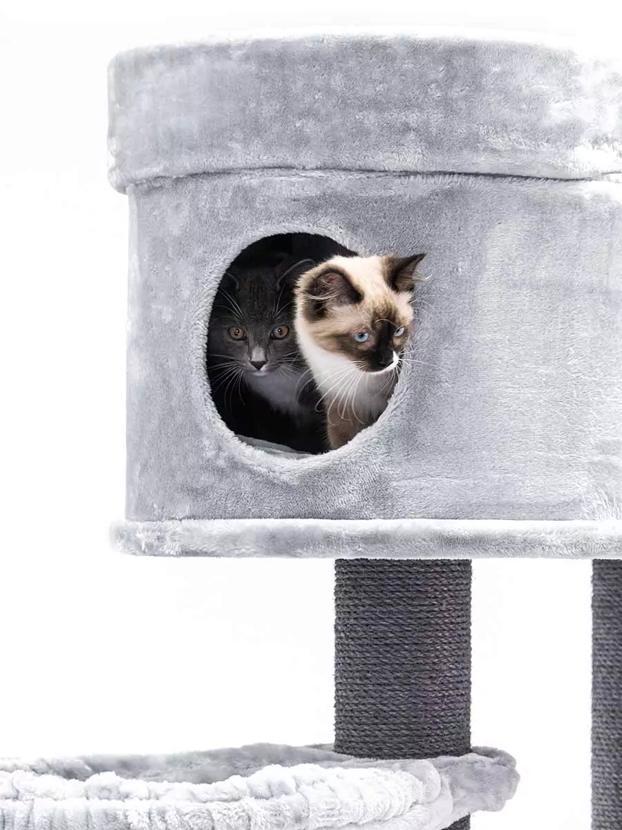 Isabella 210 Grijze Kattenkrabpaal - Afbeelding 5