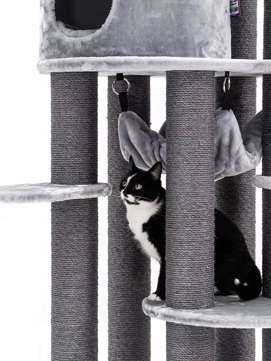 Isabella 210 Grijze Kattenkrabpaal - Afbeelding 7