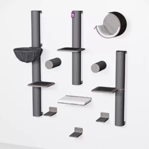 Kattenplanken - Combiset 1 Wengé