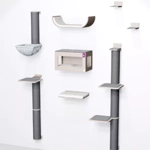 Kattenplanken - Combiset 2 Antiek Grijs