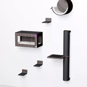 Kattenplanken - Combiset 9 Wengé